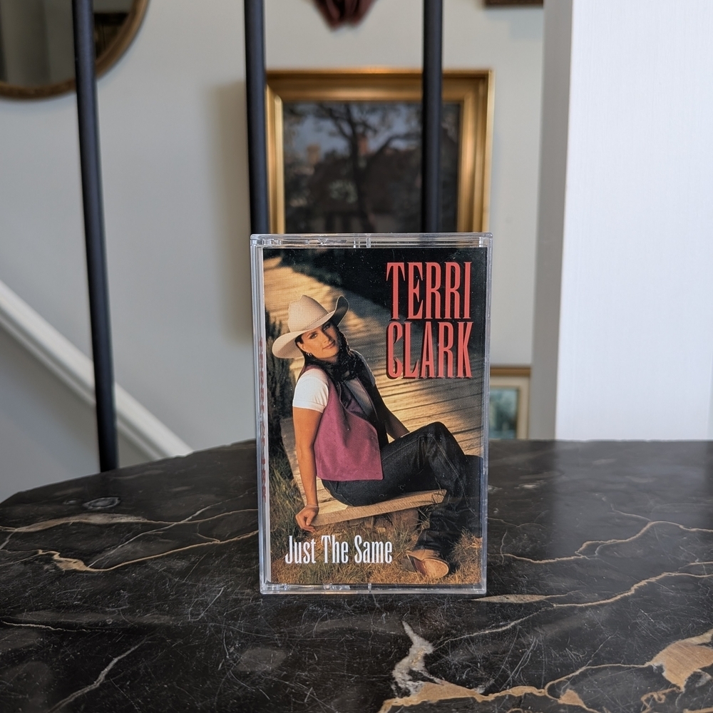 Terri Clark - Just The Same Cassette Tape Vintage 1996 90s Country Canadian Star